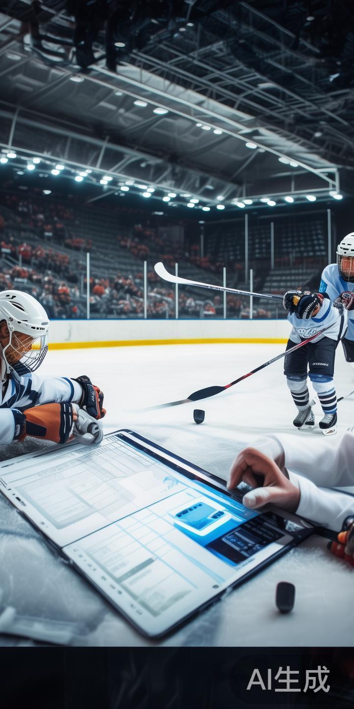 在激烈的冰球竞技中，优质的教练团队和科学的发展策略